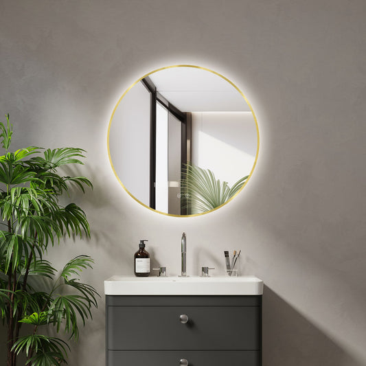 Ares Gold LED tükör