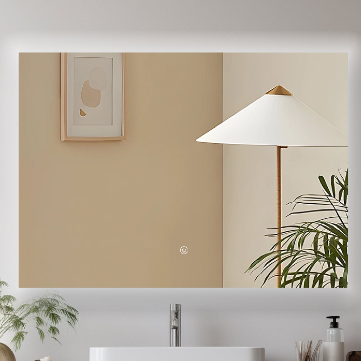 Delta LED tükör