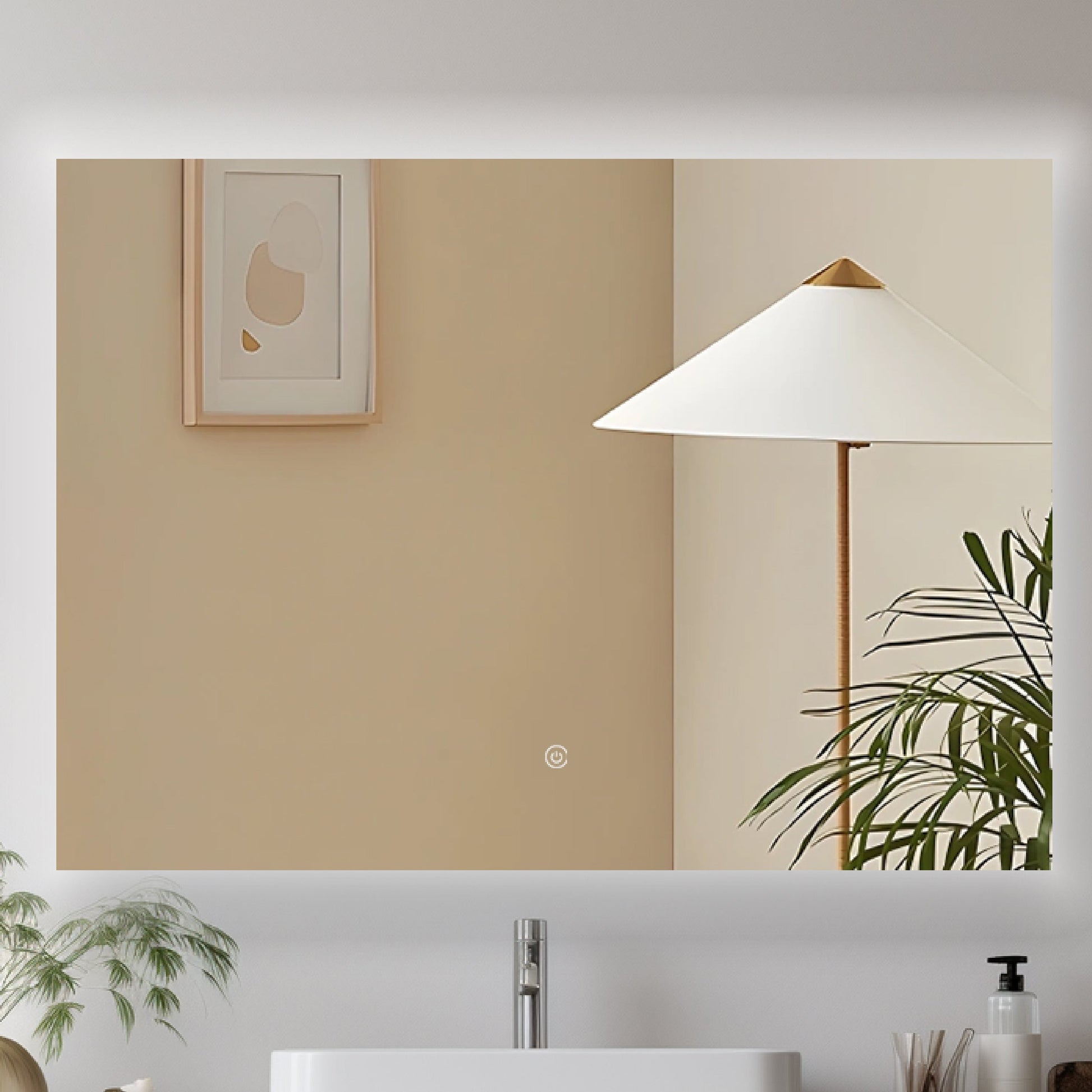 Delta LED tükör