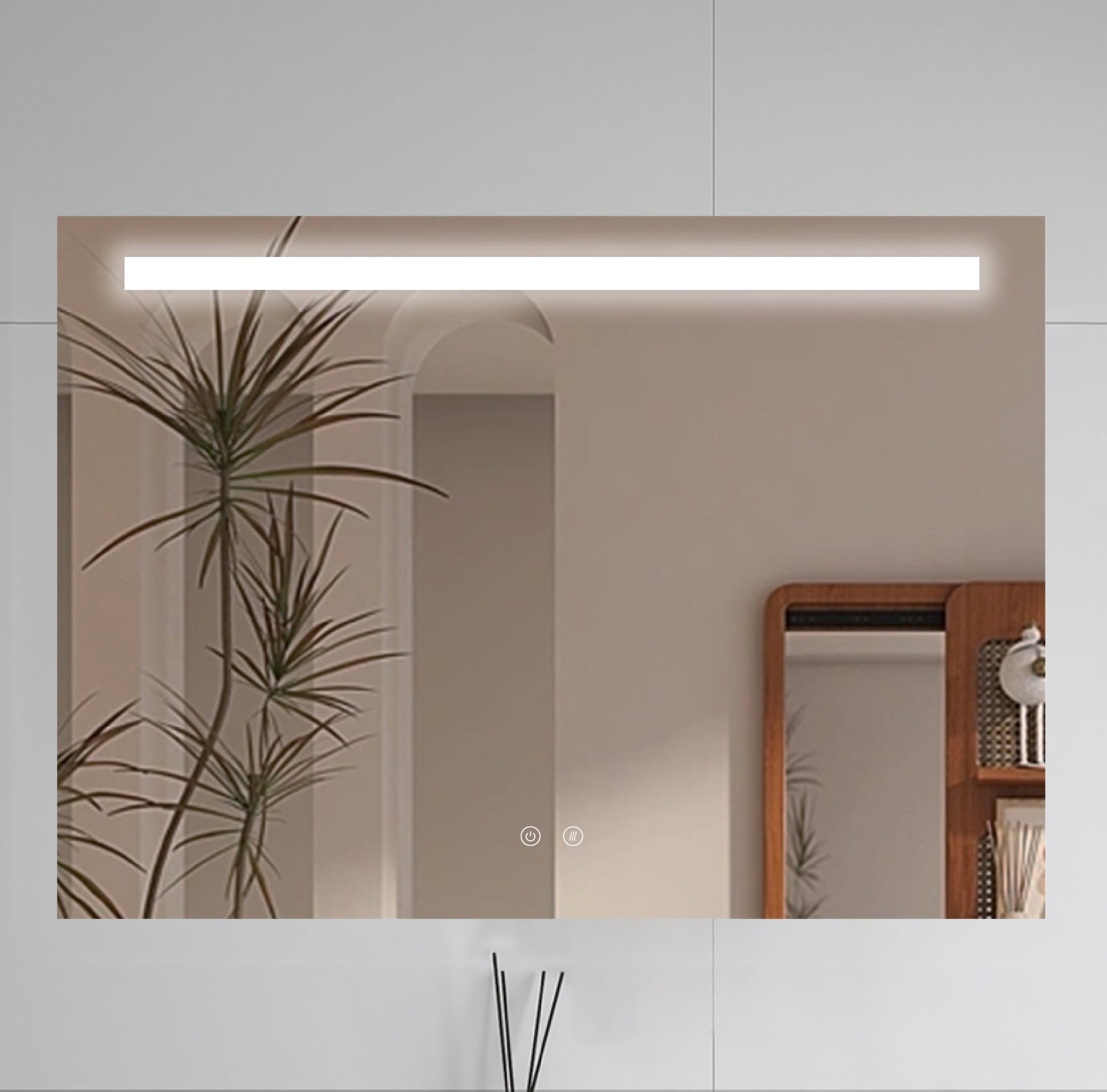 Line LED tükör